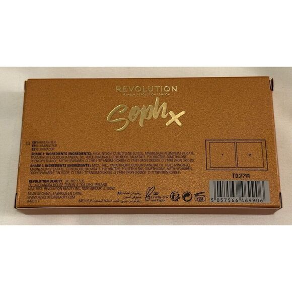 Revolution Soph X Glow Honey Glaze Face Highlighter Duo - Picture 3 of 3